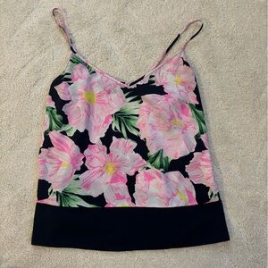 Floral tank top
